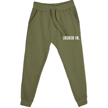 Unisex Premium Jogger Pants (Locked In)