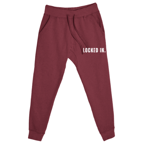 Unisex Premium Jogger Pants (Locked In)