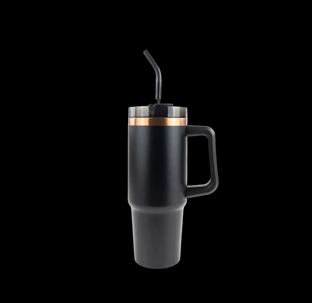 Powder Coated Travel Tumbler (30oz)