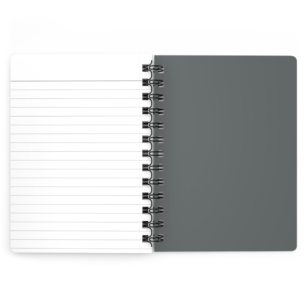 Fitness Journal for Mighty Men of God — Spiral Bound Faith & Workout Notebook