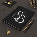 Stay Blessed Hardcover Journal — Matte Black Inspirational Notebook