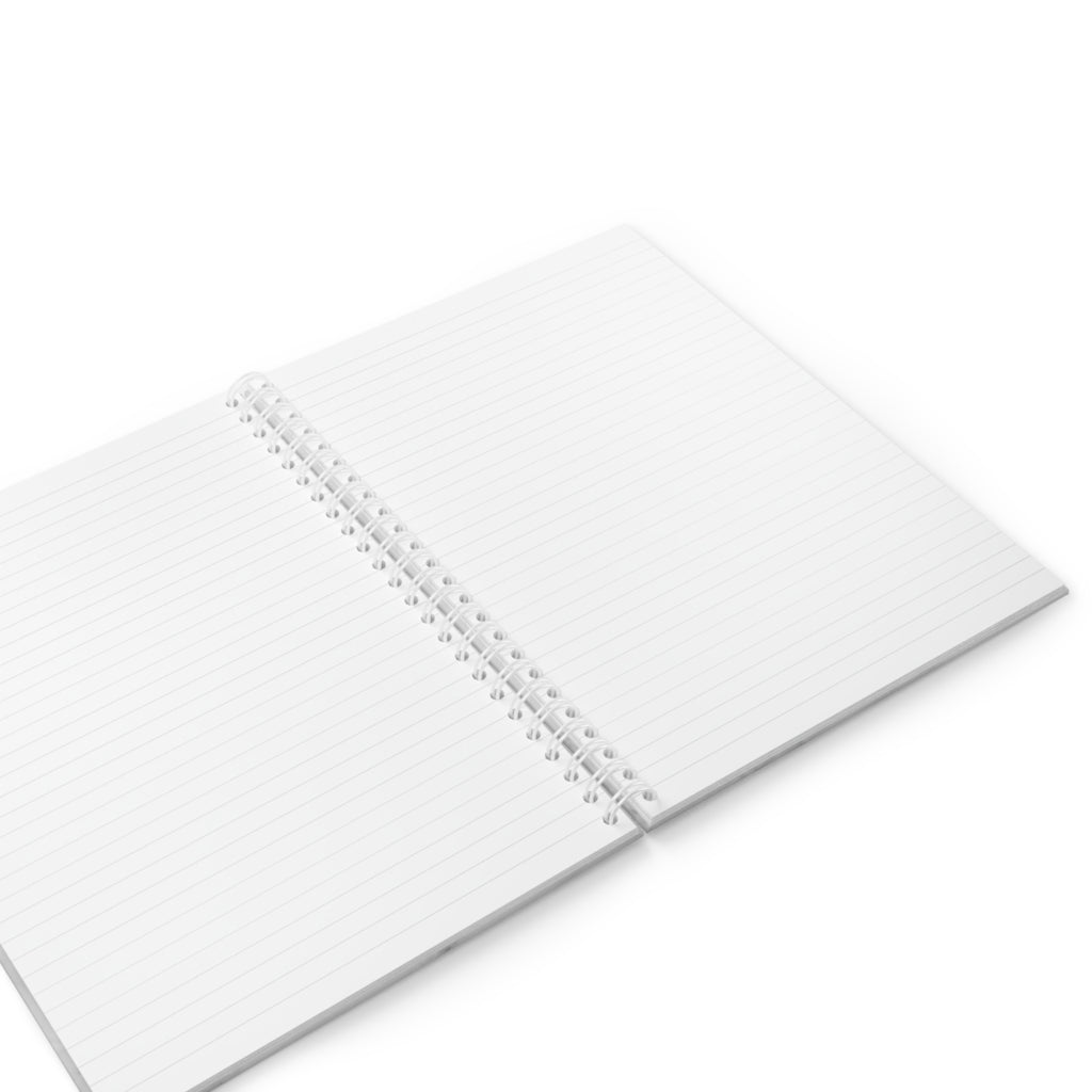 Wisdom Quote Spiral Notebook — Marble Christian Journal (Proverbs 24:3)