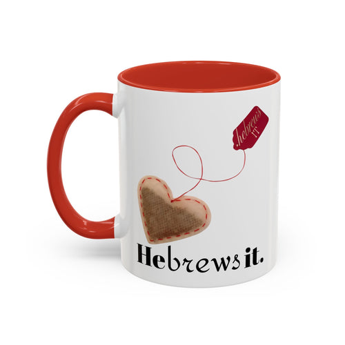 "Hebrews It" Coffee/Tea Lover Gift (11/15oz)