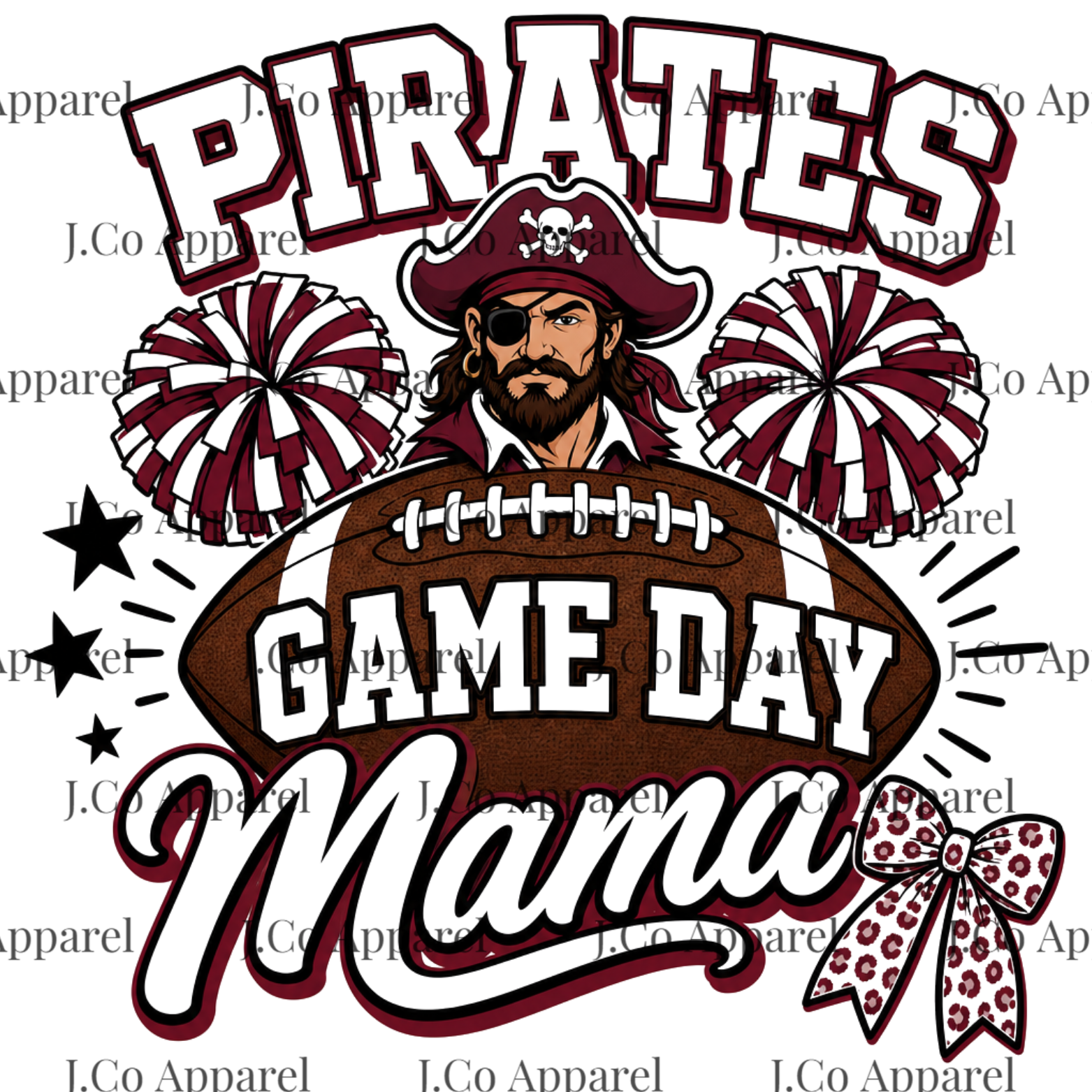 Game Day Pirates Mama