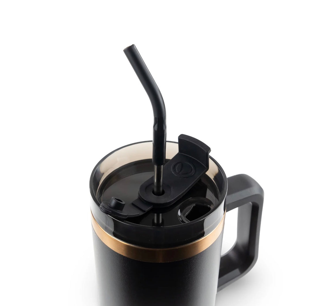 Powder Coated Travel Tumbler (30oz)