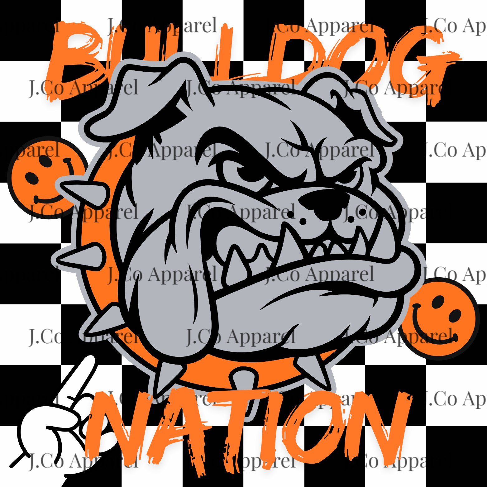 Checkered Bulldog
