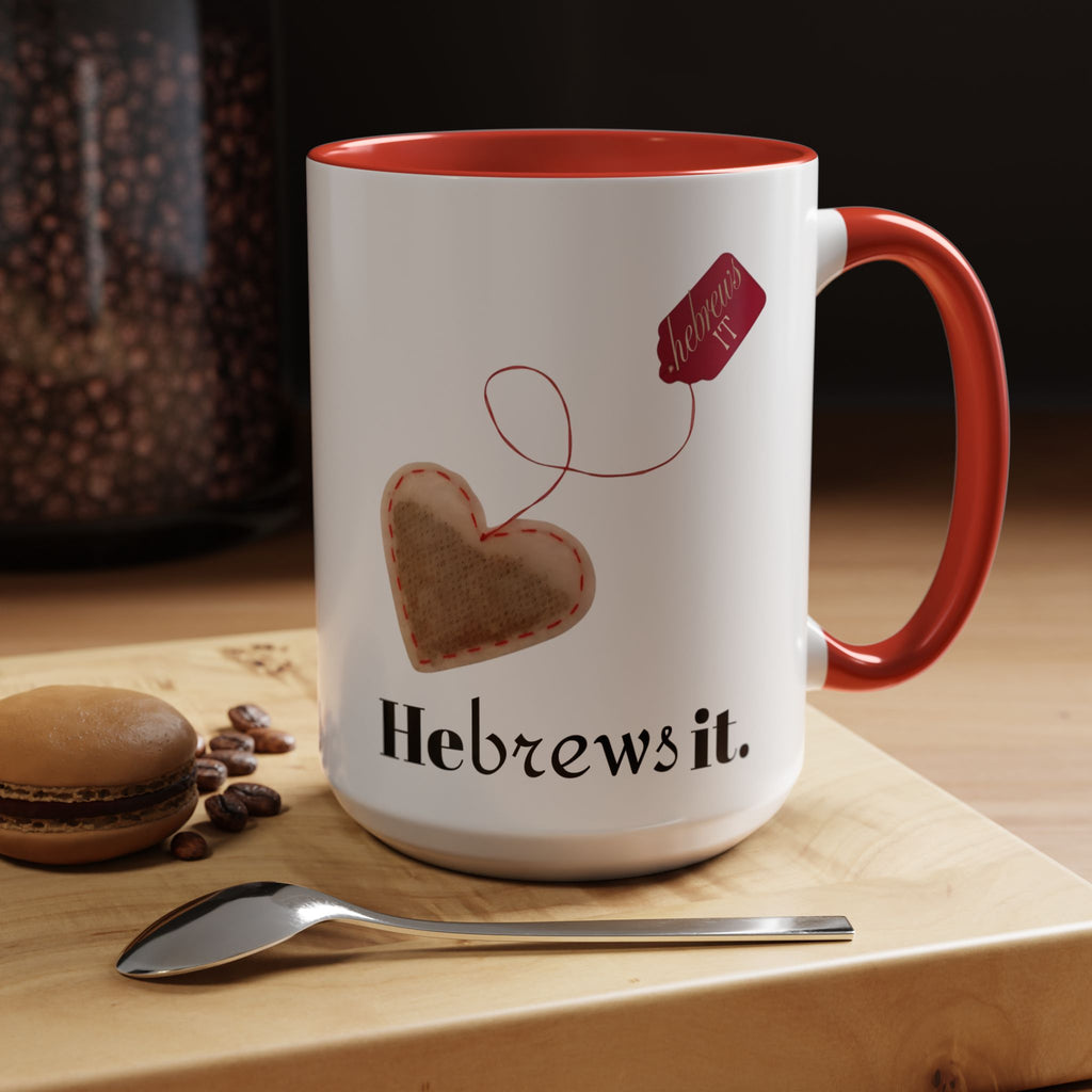 "Hebrews It" Coffee/Tea Lover Gift (11/15oz)