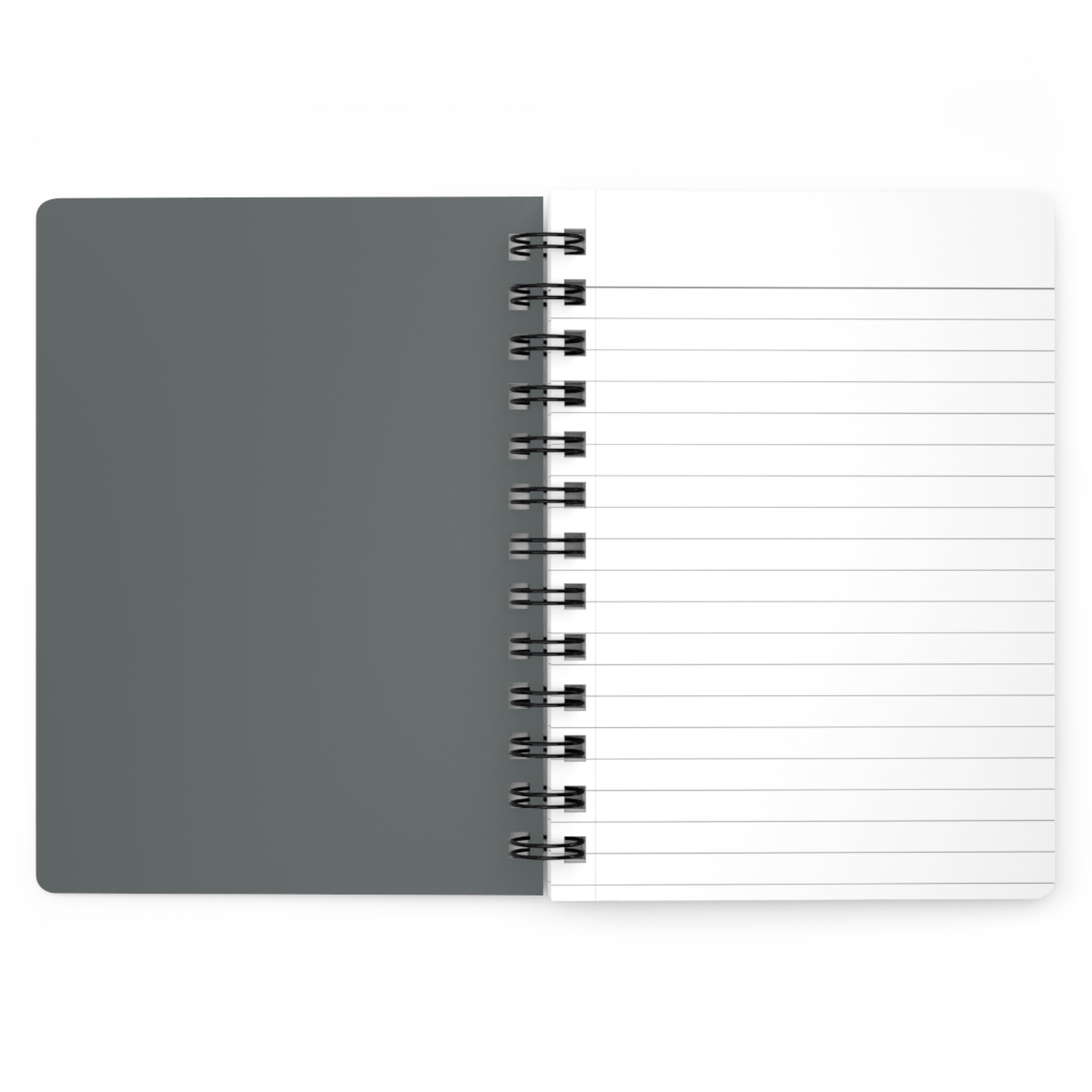 Fitness Journal for Mighty Men of God — Spiral Bound Faith & Workout Notebook