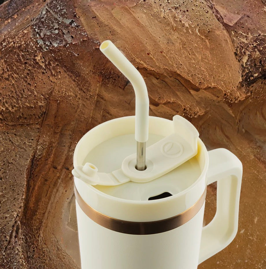 Powder Coated Travel Tumbler (30oz)