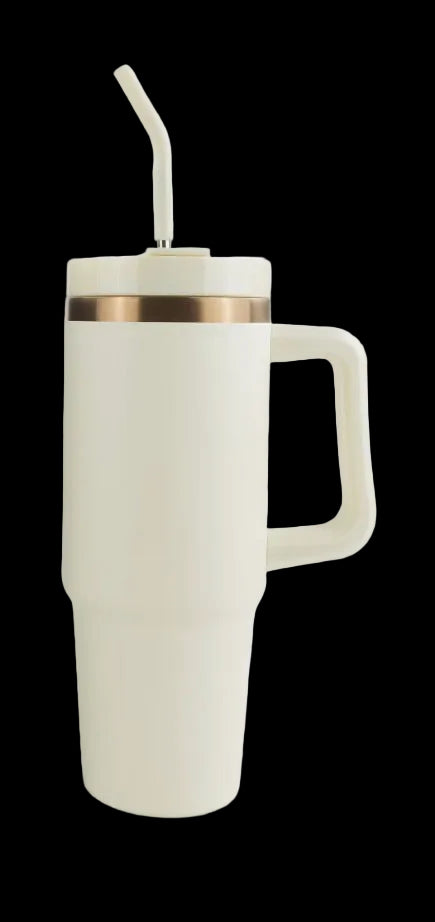Powder Coated Travel Tumbler (30oz)